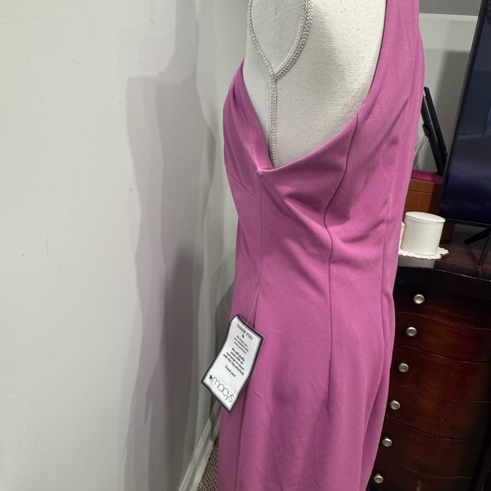 Elegant Lilac  Halter  Dress - Picture 8 of 8